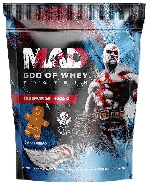 Протеин MAD God Of Whey (1000 г) пакет (фото modal 4)
