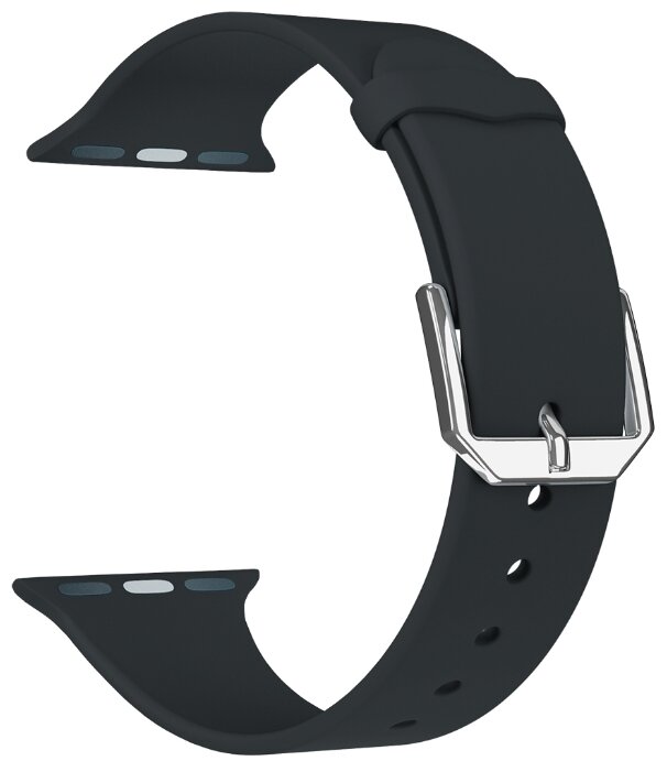 Lyambda Силиконовый ремешок Alcor для Apple Watch 38/40 mm (фото modal 1)