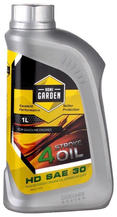 Масло для садовой техники HOME GARDEN 4Stroke Oil HD SAE 30 1 л (фото modal 1)