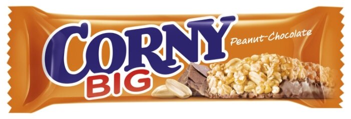 Злаковый батончик Corny Big Peanut-Chocolate с арахисом и шоколадом, 24 шт (фото modal 3)