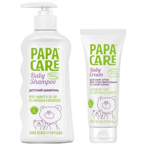 Papa Care Набор Шампунь для волос + Крем для чувствительной кожи (фото modal nav 1)