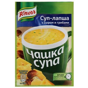 Knorr Чашка супа Суп-лапша с сыром и грибами 16 г (фото modal nav 1)