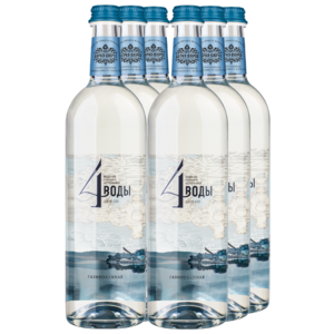 Вода питьевая Абрау-Дюрсо 4 воды Дюр-со газированная, стекло (фото modal nav 2)