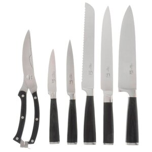 Набор MARVEL Professional knives series 5 ножей и ножницы с подставкой (фото modal nav 2)