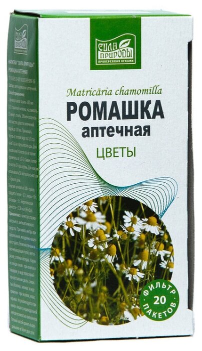 Сила природы цветы Ромашка аптечная ф/п 1.5 г №20 (фото modal 1)