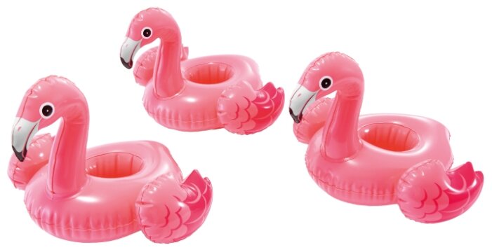 Intex Надувной плавающий держатель напитков Фламинго 57500 (фото modal 1)