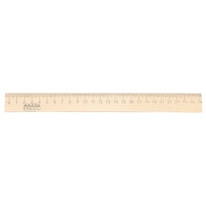 Проф-Пресс Линейка деревянная 25 см (Л-4266) (фото modal nav 1)