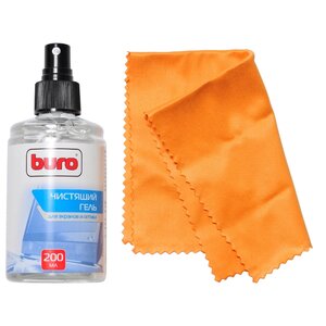 Набор Buro BU-Gscreen чистящий гель+сухая салфетка для экрана, для оптики (фото modal nav 2)