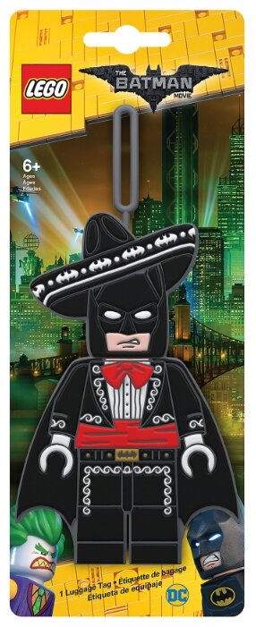 Бирка для багажа LEGO Batman Movie Mariachi Batman (фото modal 5)