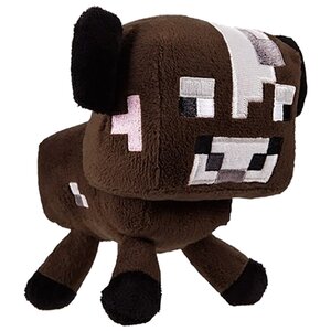 Мягкая игрушка Jazwares Minecraft Baby cow коричневый 18 см (фото modal nav 1)