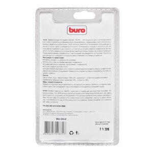 Набор Buro BU-Glcd чистящий гель+сухая салфетка для экрана, для ноутбука (фото modal nav 2)