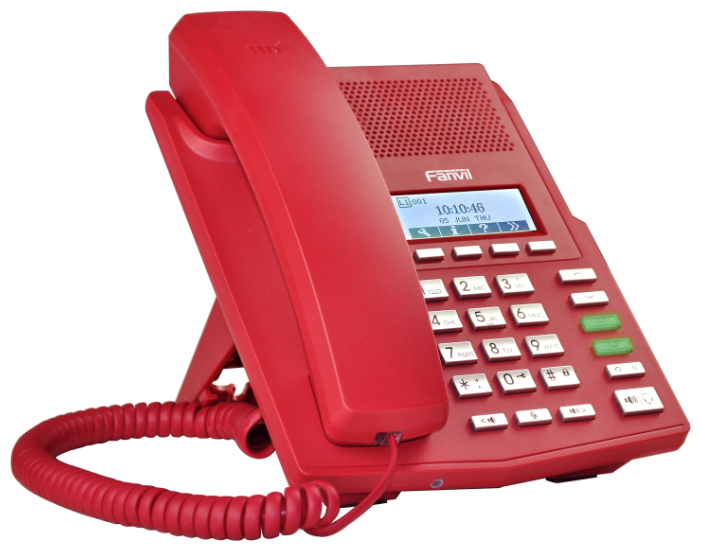 VoIP-телефон Fanvil X3P red (фото modal 2)