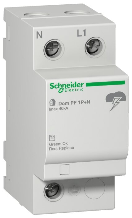 Устройство защиты от перенапряжения для систем энергоснабжения Schneider Electric 16375 (фото modal 1)
