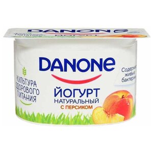 Йогурт Danone с персиком 2.9%, 110 г (фото modal nav 2)