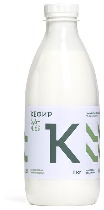 Братья Чебурашкины Кефир из цельного молока 3.6% (фото modal 1)