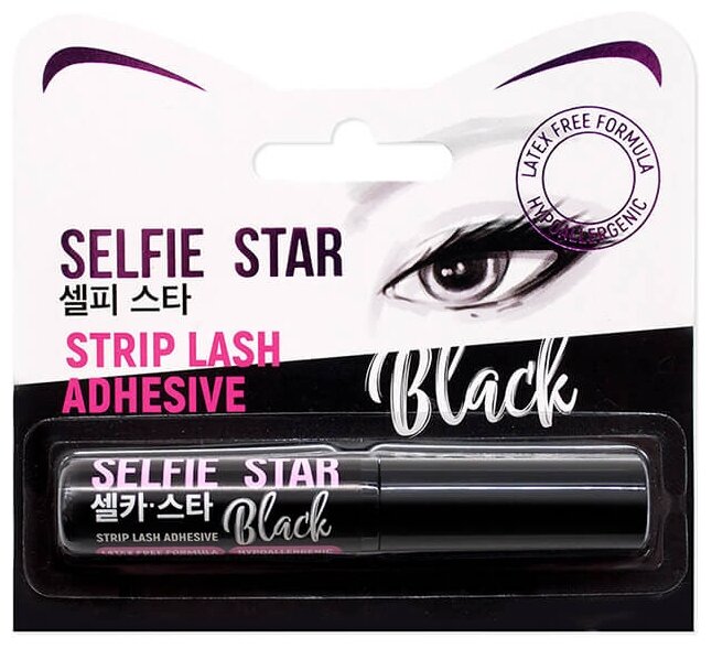 Selfie Star Strip Lash Adhesive Black (фото modal 1)