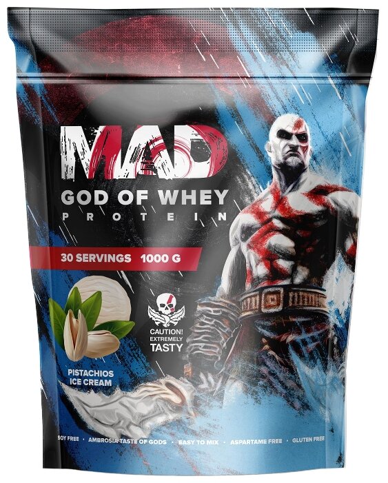 Протеин MAD God Of Whey (1000 г) пакет (фото modal 2)