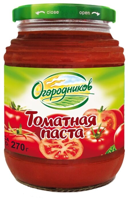 Огородников томатная паста Оригинальная (фото modal 1)