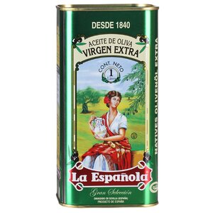 La Espanola Масло оливковое Extra Virgin, жестяная банка (фото modal nav 1)