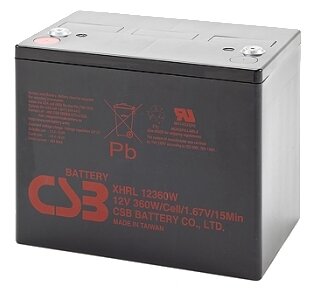 Аккумуляторная батарея CSB XHRL 12360W 73.6 А·ч (фото modal 1)