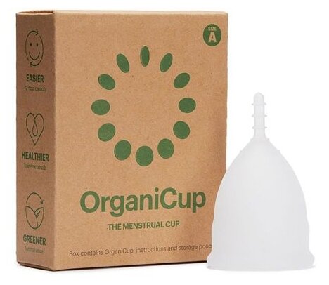 OrganiCup чаша менструальная (фото modal 2)