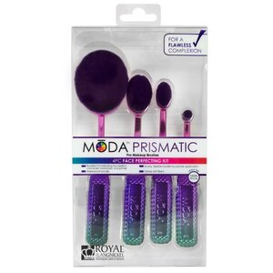 Набор кистей Royal & Langnickel Moda Prismatic 4pc Face Perfecting Kit, 4 шт. (фото modal nav 2)