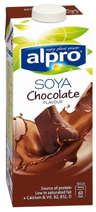 Соевый напиток alpro Шоколадный (фото modal 1)