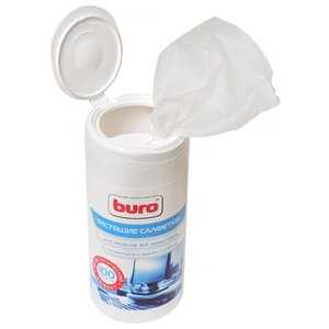 Buro BU-Tscreen влажные салфетки 100 шт. для экрана, для ноутбука (фото modal nav 2)