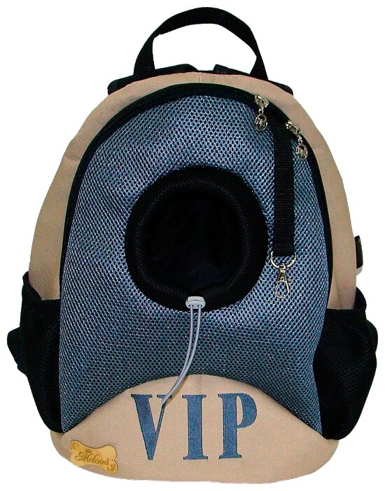Переноска-рюкзак для кошек и собак Melenni Стандарт VIP S 30х15х35 см (фото modal 1)