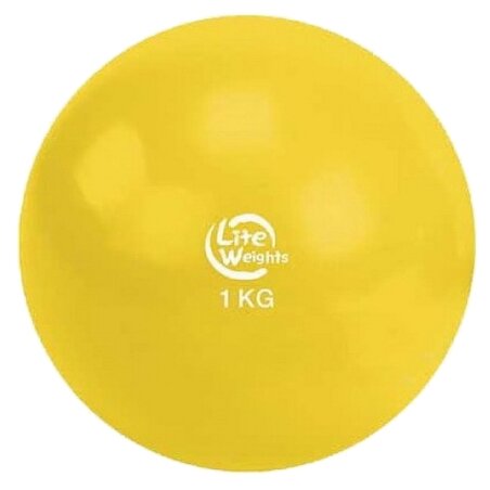 Медбол Lite Weights 1701LW, 1 кг (фото modal 1)