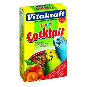 Добавка в корм Vitakraft для волнистых попугаев коктейль фруктовый (фото modal nav 1)