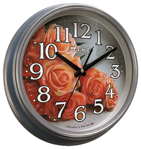 Часы настенные кварцевые Алмаз A36 (фото modal 1)