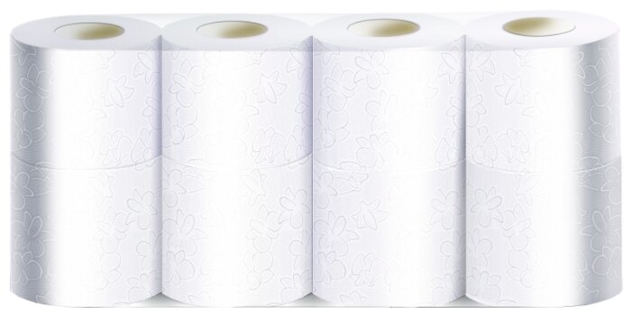 Туалетная бумага Veiro Professional Premium T309 белая трехслойная (фото modal 1)