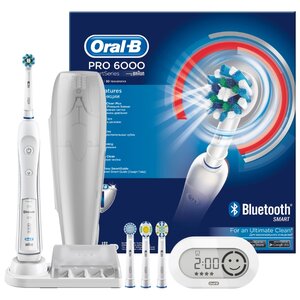 Электрическая зубная щетка Oral-B Pro 6000 (фото modal nav 4)