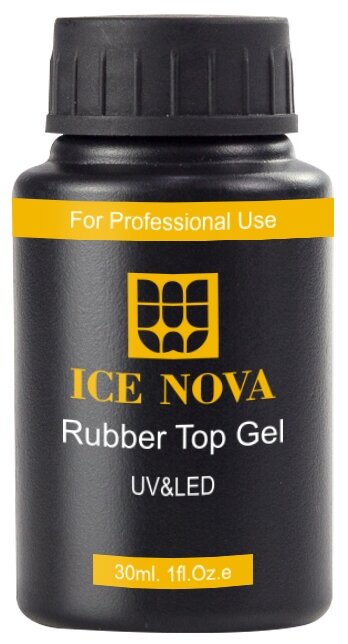 Верхнее покрытие ICE NOVA Rubber Top Gel 30 мл (фото modal 1)
