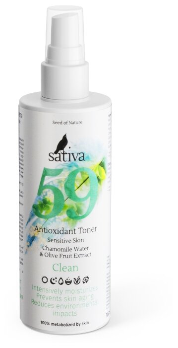 Sativa Тоник антиоксидантный № 59 (фото modal 1)