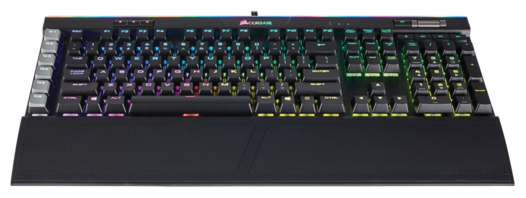 Клавиатура Corsair K95 RGB PLATINUM Rapidfire (CHERRY MX RGB Speed) Black USB (фото modal 3)