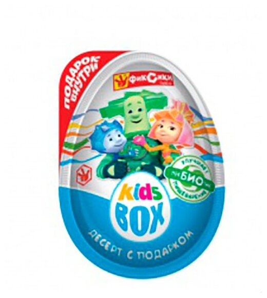 Шоколадное яйцо Конфитрейд KidsBox ФИКСИКИ десерт с подарком, 20 г (фото modal 1)