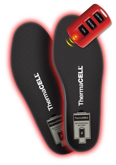 Стельки с подогревом для обуви Thermacell со съемными аккумуляторами (фото modal 1)