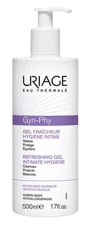 Uriage Гель для интимной гигиены Gyn-Phy освежающий, 500 мл (фото modal 1)