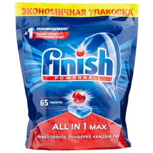 Finish All in 1 таблетки (original) для посудомоечной машины (фото modal nav 1)