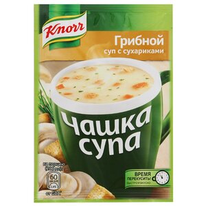 Knorr Чашка супа Грибной суп с сухариками 16 г (фото modal nav 1)