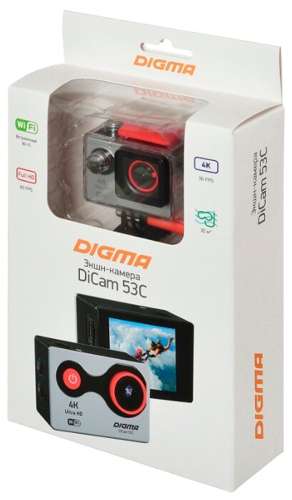Экшн-камера Digma DiCam 53C (фото modal 17)
