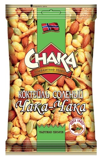 Смесь орехов и семечек CHAKA Коктейль соленый Чака-Чака 70 г (фото modal 1)