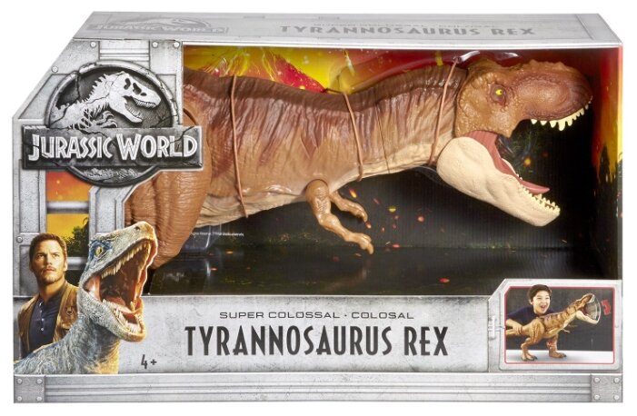 Фигурка Mattel Jurassic World Колоссальный динозавр Рекс FMM63 (фото modal 11)