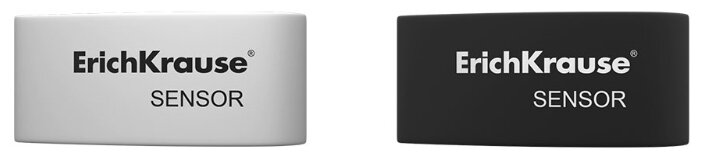 ErichKrause Набор ластиков Sensor Black&White, 2 шт. (фото modal 2)