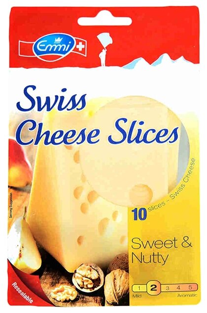 Сыр Emmi Швейцарский твердый 48% (фото modal 1)