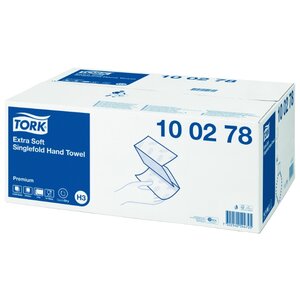 Полотенца бумажные TORK Premium singlefold 100278 (фото modal nav 1)