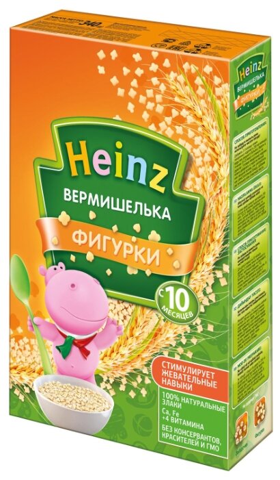 Макаронные изделия Heinz Фигурки (с 10-ти месяцев) (фото modal 1)