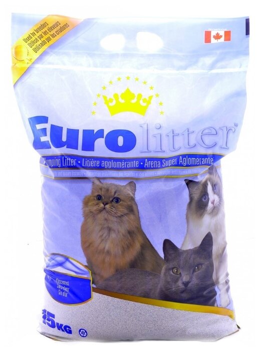 Наполнитель Eurolitter Dust Free (15 кг) (фото modal 1)